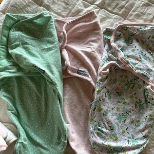 Three (0-3 months) Infant Swaddles by SwaddleMe